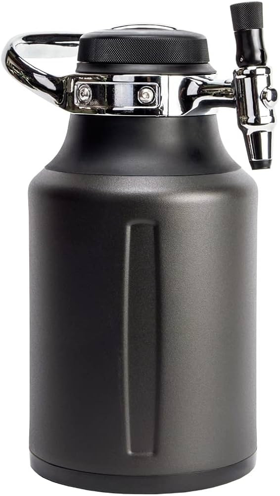 GrowlerWerks uKeg Go Carbonated Growler Beer Gift and Craft Beverage Dispenser for Beer, Soda, Ci... | Amazon (US)