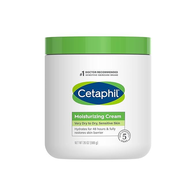 Body Moisturizer by CETAPHIL, Hydrating Moisturizing Cream for Dry to Very Dry, Sensitive Skin, N... | Amazon (US)