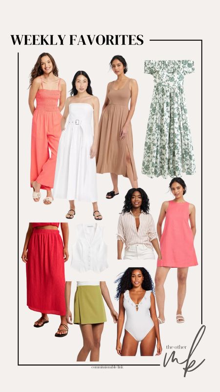 Weekly favorites, spring dress, summer dress, red, maxi skirt, affordable fashion, mini dress, how to wear a best, style inspo 

#LTKstyletip #LTKover40 #LTKmidsize