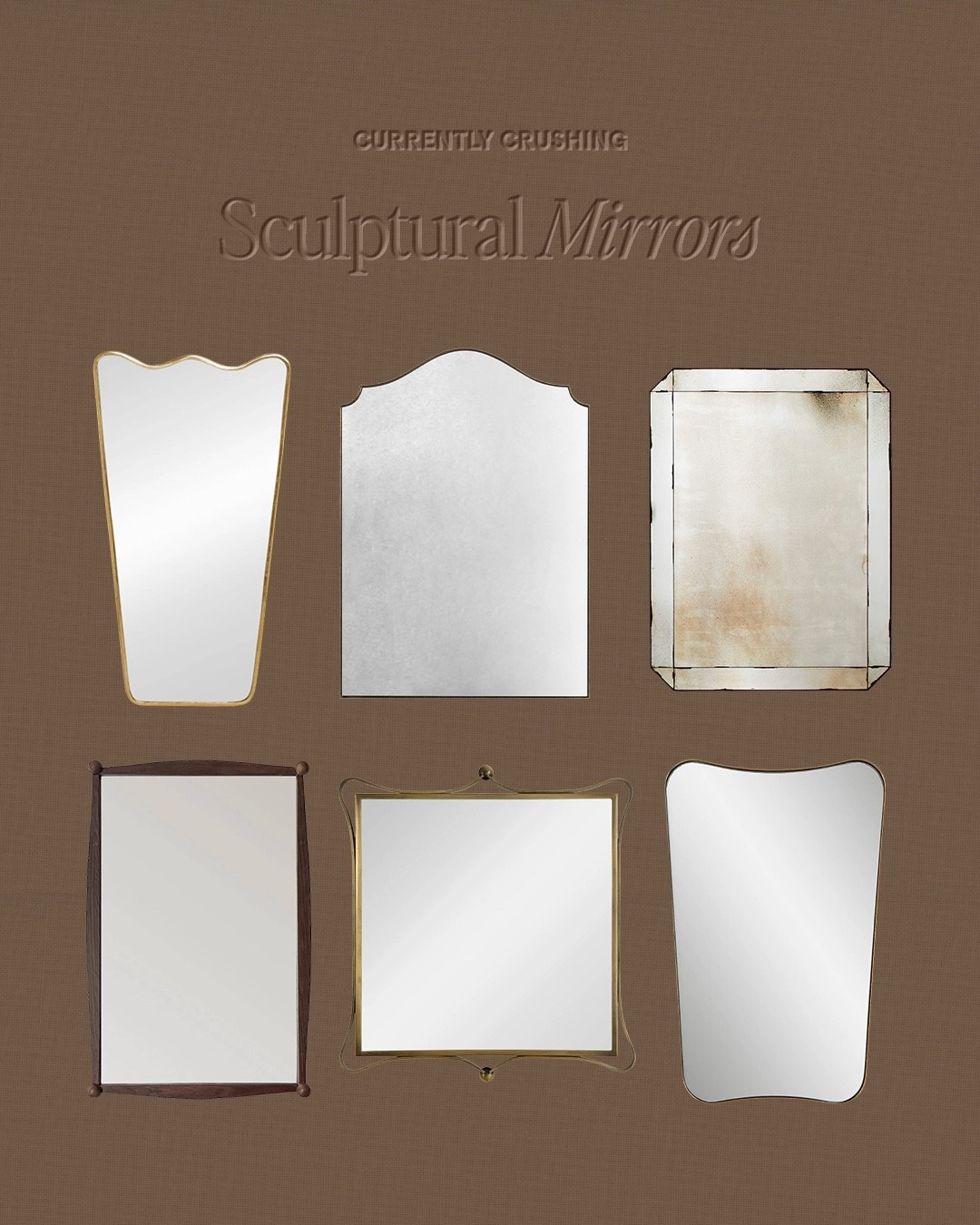 Sculptural Mirrors

#LTKHome