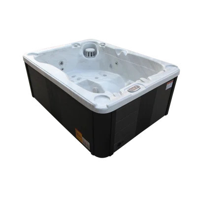 Solace 3 Person 25 Jet Hybrid 110/220-volt Plug And Play Spa With Ozonator And Underwater Led Light | Wayfair North America