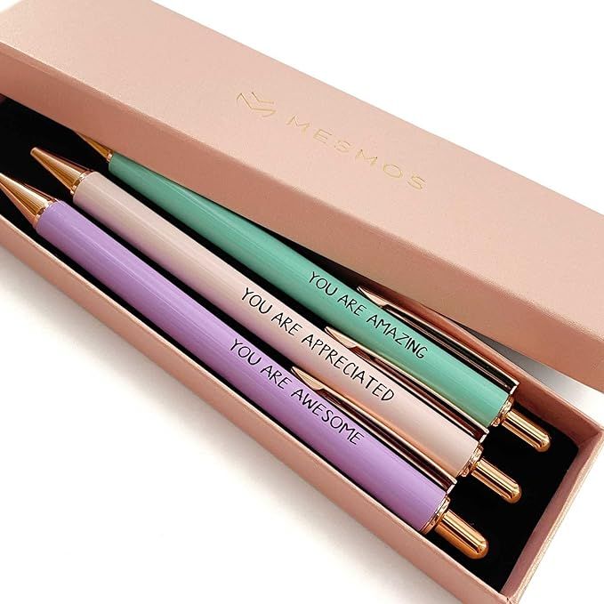MESMOS Fancy Pen Set for Women, Thank You Gifts for Women, Boss Lady Gifts, Bosses Day Gifts for ... | Amazon (US)
