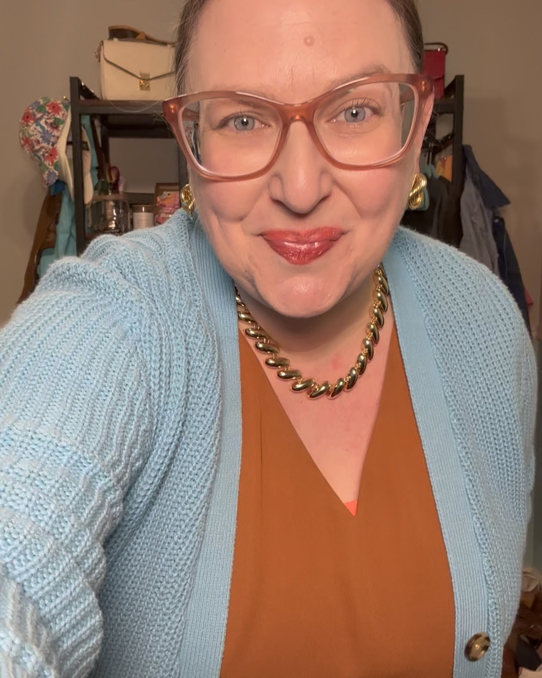 Wearing 2x in the pants & had them hemmed. Elastic waist with belt buckles! Great material & super comfy. 

Cardigan is old from Loft; I can’t find anything like it atm.

Shirt is Nine West brand - it’s linked in a different color. 

Shoes are drivers - also linked in a different color & slightly different style  

#LTKPetite #LTKOver40 #LTKootd