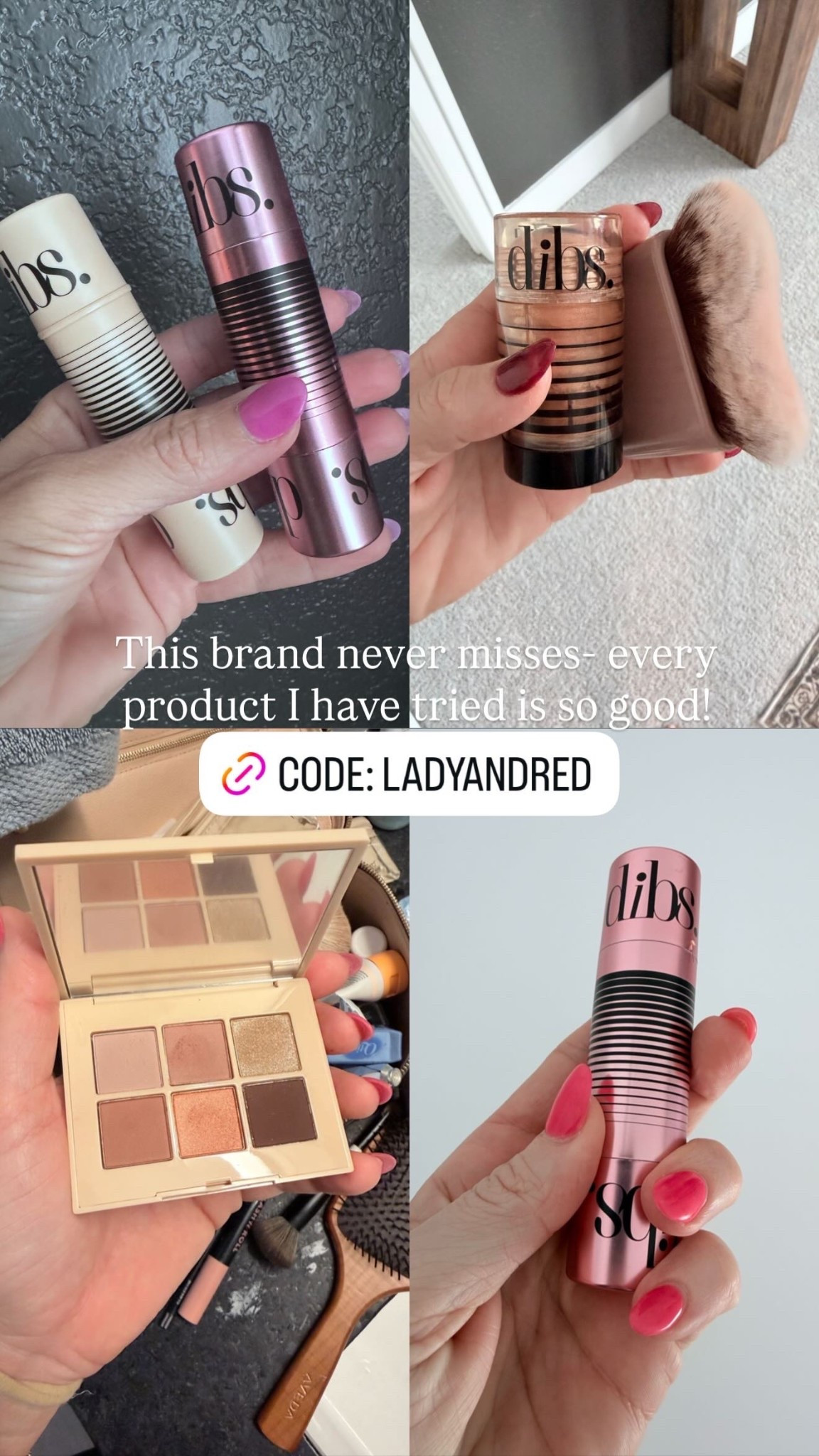 DIBS Beauty seriously never misses 🙌🏼 Every single product they drop is that good—like instant staple status in my routine. It’s the kind of makeup that’s effortless, quick, and just works every time.

If you’ve been wanting to try DIBS Beauty, this is your sign 💄 Code LADYANDRED saves you some $$ too 👏🏼

#LTKgrwm #LTKMothersDay #LTKBeauty