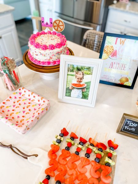 Twotti frutti birthday party details 

#LTKbaby #LTKfamily #LTKkids