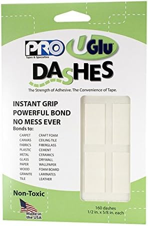 U Glu Dashes 160 Dashes 1/2" x 5/8" | Amazon (US)