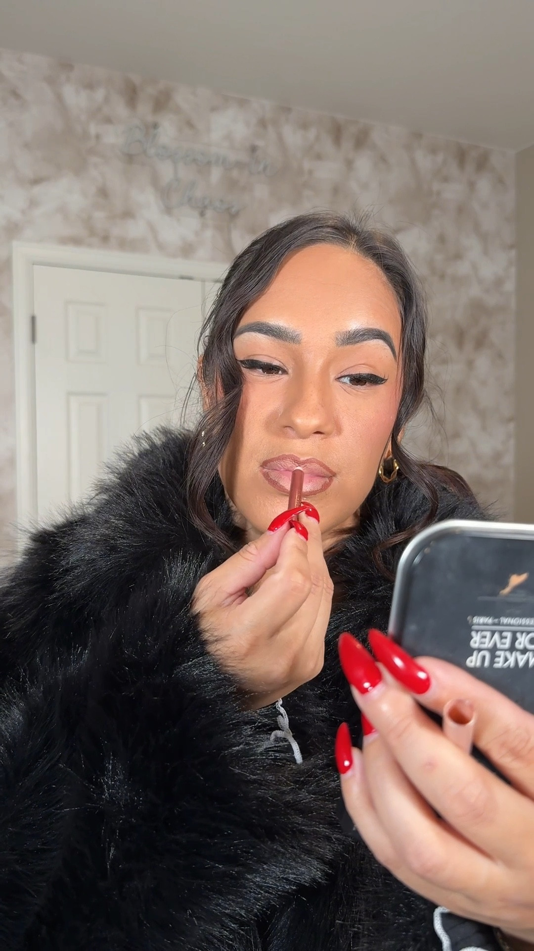 One of my many fav lip combos! As you can tell my gloss is almost empty lol 
Lip liner in shade player & gloss in the shade topaz 

#maybelline #lipcombo #lip 

#LTKgrwm #LTKBeauty