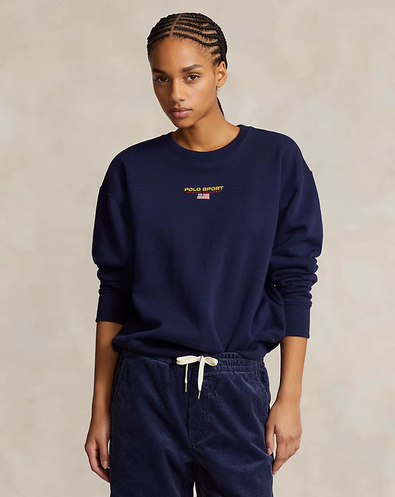 Polo Sport Logo Fleece Pullover for Women | Ralph Lauren® NL | Ralph Lauren (BE & NL)