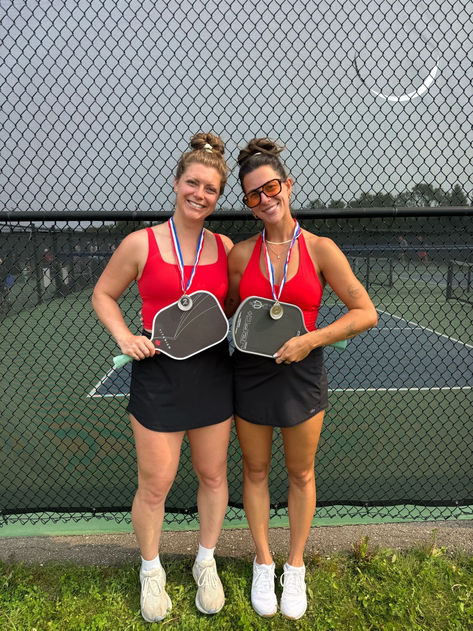 Matchy matchy pickleball outfits! 
Amazon tank tops both size small
Alo skirts size small

#LTKcanada #LTKswimwear #LTKfitness