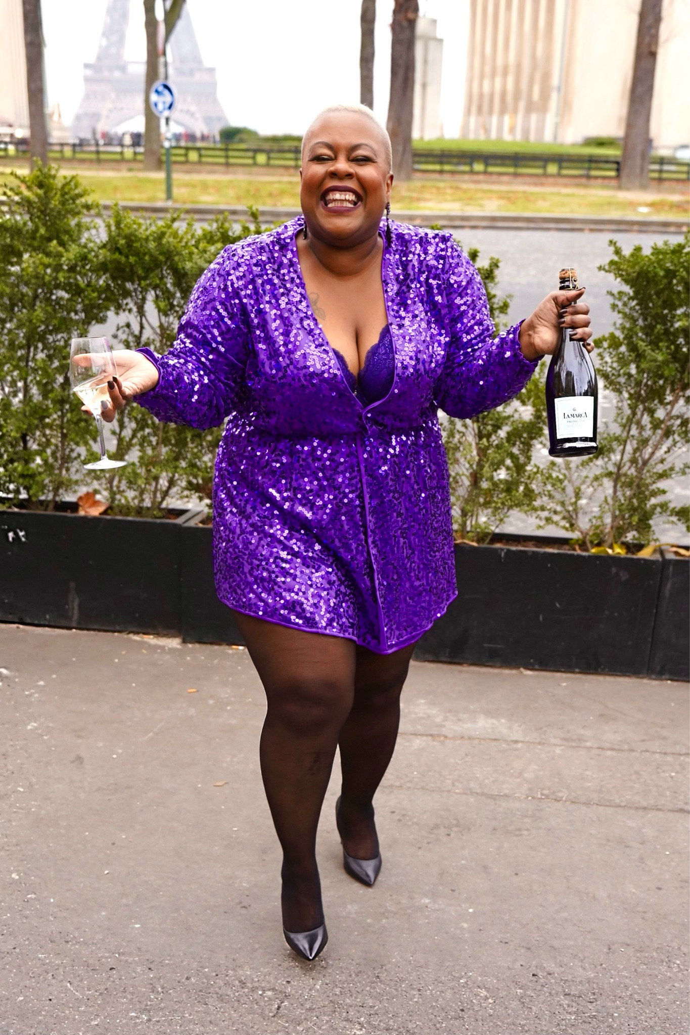 It’s the New Year, what are we toasting to? 
IG & Tick Tock @my_aura_style

#LTKcurves #LTKHoliday #LTKeurope