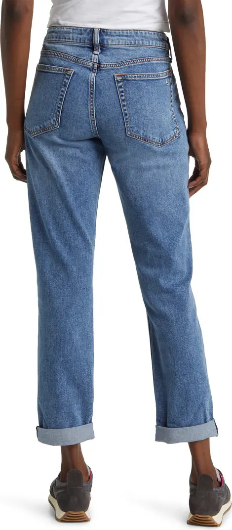 rag & bone Dre Distressed Low Rise Slim Boyfriend Jeans | Nordstrom | Nordstrom