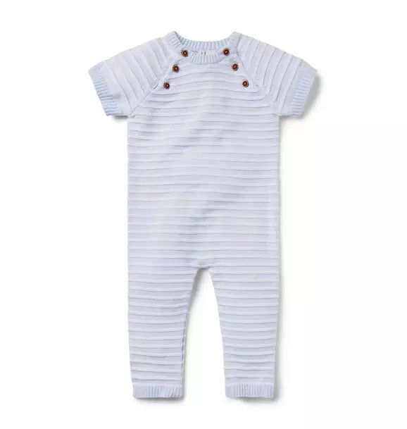 Baby Textured Striped One-Piece | Janie and Jack