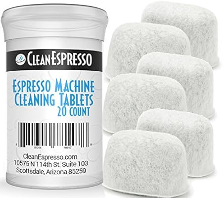 Breville Espresso Machine Cleaning Tablets and Filters - 2 Gram Espresso Cleaning Tablets - Repla... | Amazon (US)