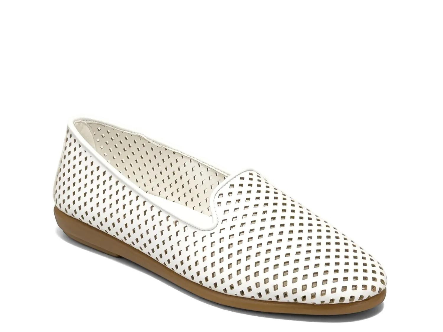 Aerosoles Betunia Flat | Women's | White | Size 5.5 | Loafers | DSW