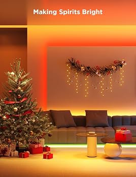 Govee 100ft LED Strip Lights, Bluetooth RGB Christmas LED Lights with App Control, 64 Scenes and ... | Amazon (US)