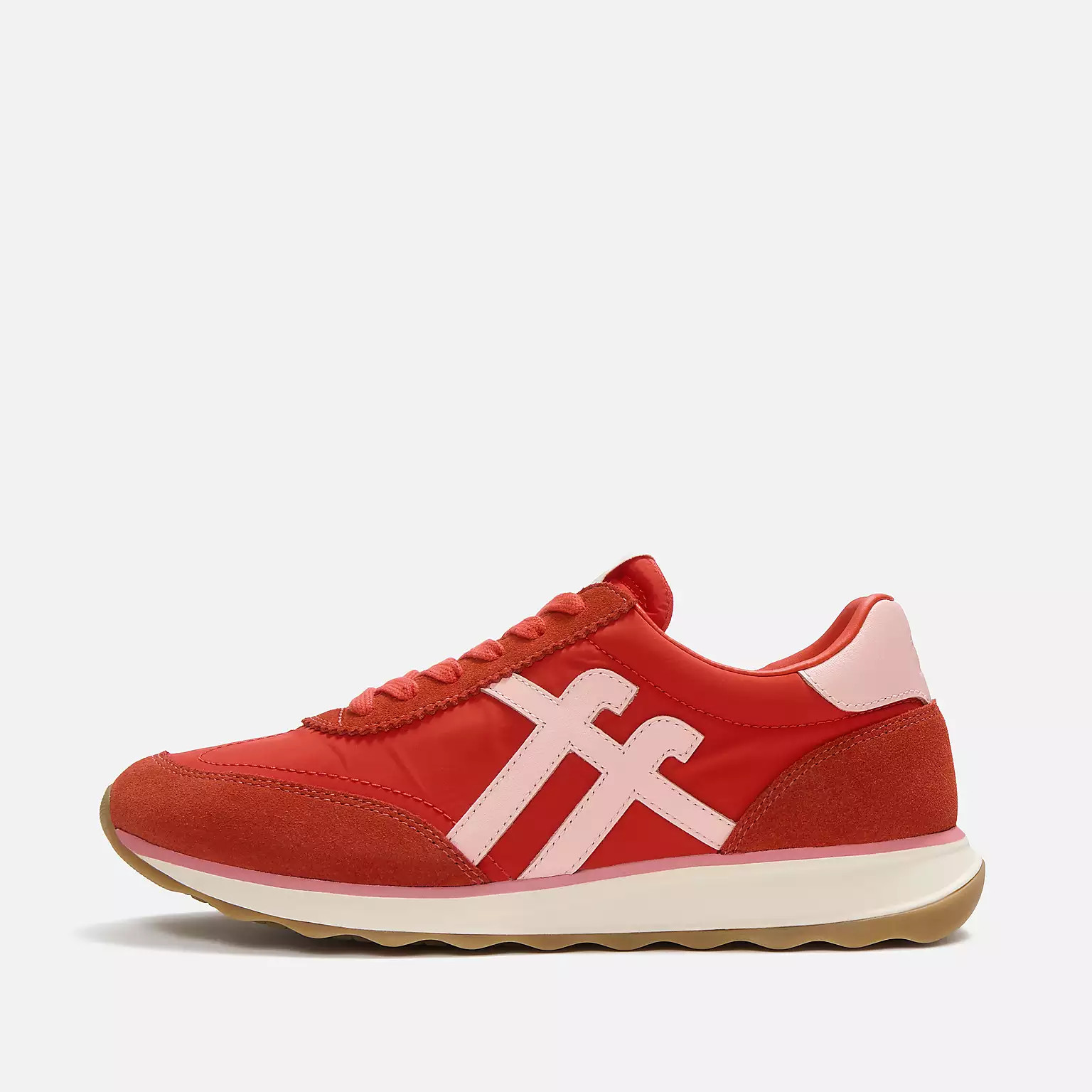 RETRO-Q Fabric/Suede Trainers | FitFlop (UK)