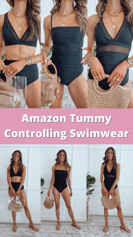 Tummy controlling swimsuits | swimwear | black swimsuits | Resortwear | vacation outfits | beach outfit 

#LTKtravel #LTKsalealert #LTKswim