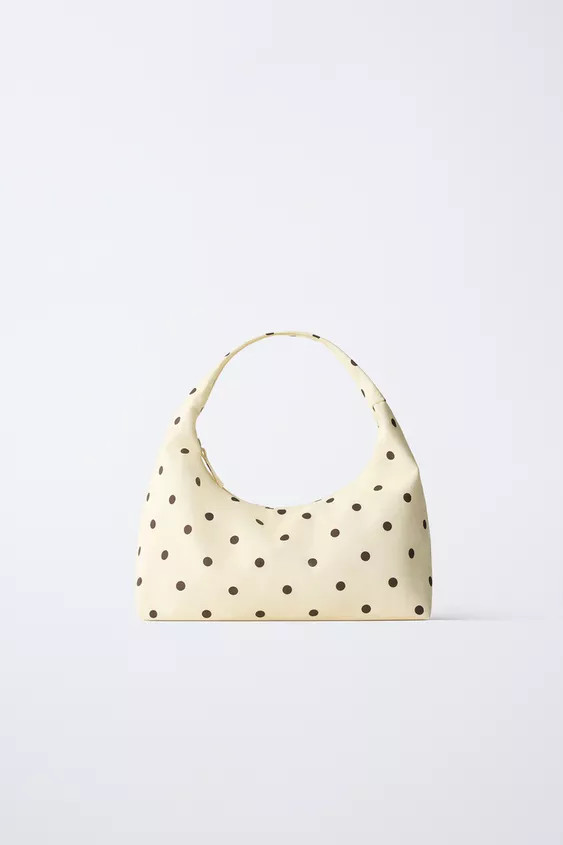 SCHULTERTASCHE MIT PUNKTEN | Zara DE
