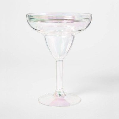 12.5oz Plastic Iridescent Margarita Glass - Sun Squad™ | Target