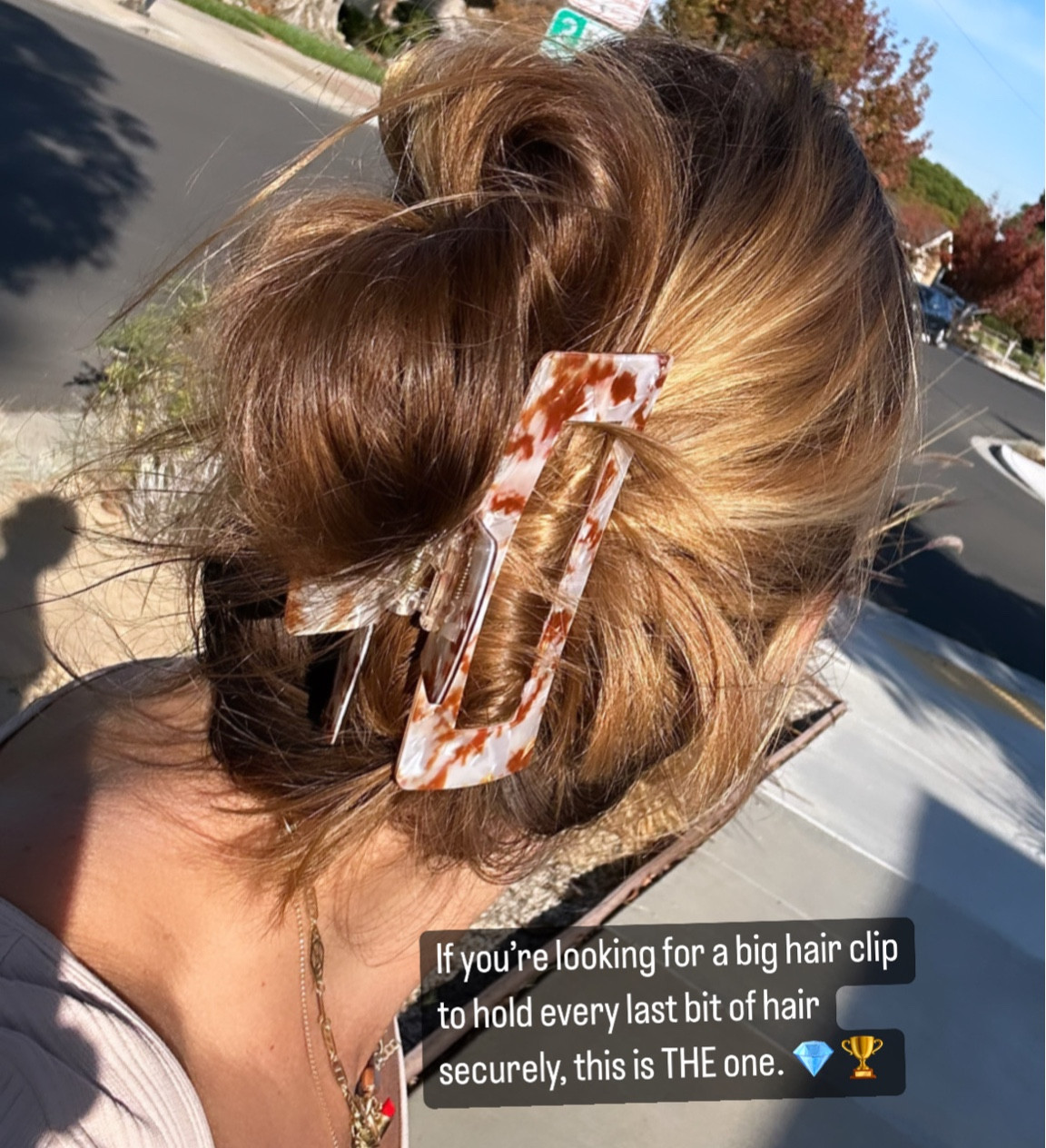 Hair clip, claw clip, claw clip for long hair, thick hair claw clip

This is the biggest, strongest most comfortable hair clip I’ve tried (and I’ve tried a lot!) for long /thick hair. It’s currently on sale for under $10, too. Highly recommend ⚡️

#LTKCyberweek #LTKbeauty #LTKGiftGuide