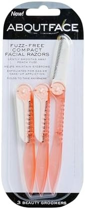 About Beauty Fuzz-Free Fold-n-Go Groomers - 3 Folding Beauty Groomers for Hair Removal, Ideal for... | Amazon (US)