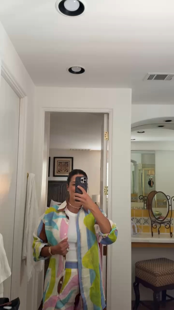 Love this vibrant print set!!

TTS: m

Beach cover up, beach cover, two piece set, beach outfit, vacay outfit, Grace white

#LTKTravel #LTKootd #LTKSwim