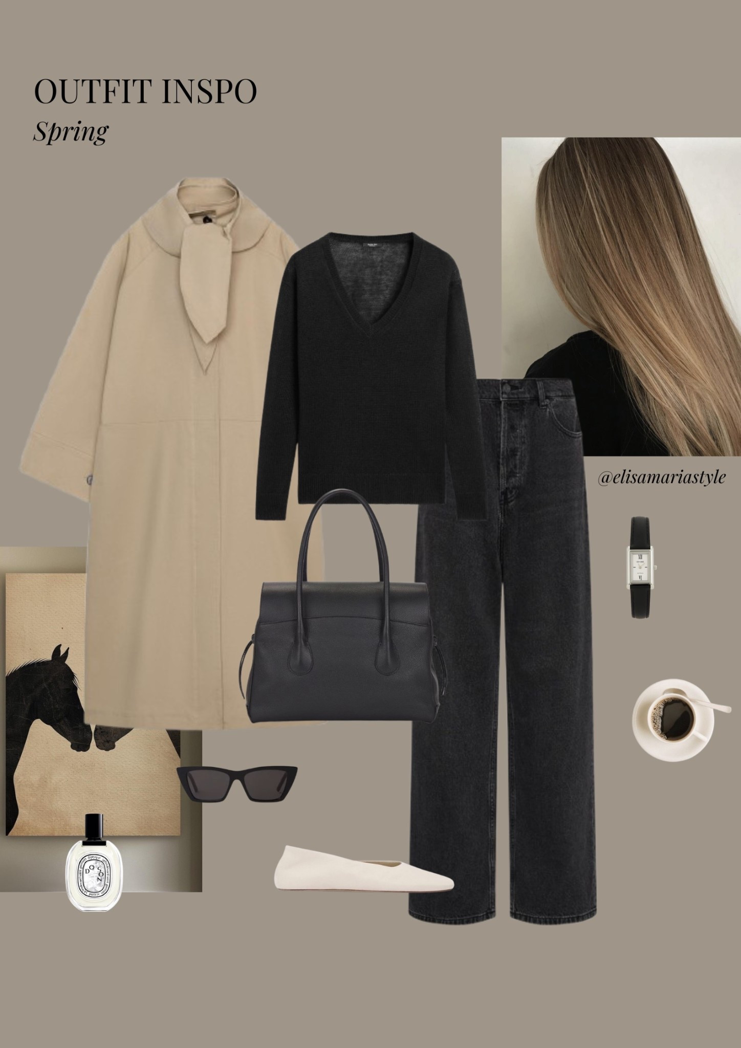 Chic spring outfit idea 🤍

#LTKbag #LTKspring #LTKstyletip
