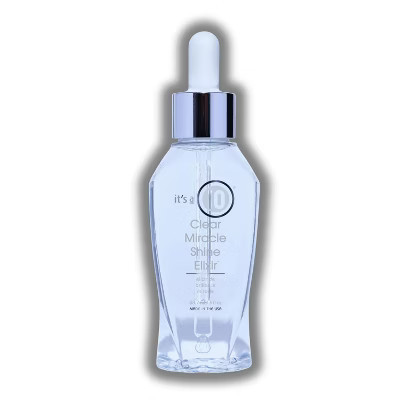 It's a 10 Clear Miracle Shine Elixir (3 oz) - Humidity Resistant Silicone-Free Hair Serum for Explosive Shine | Target