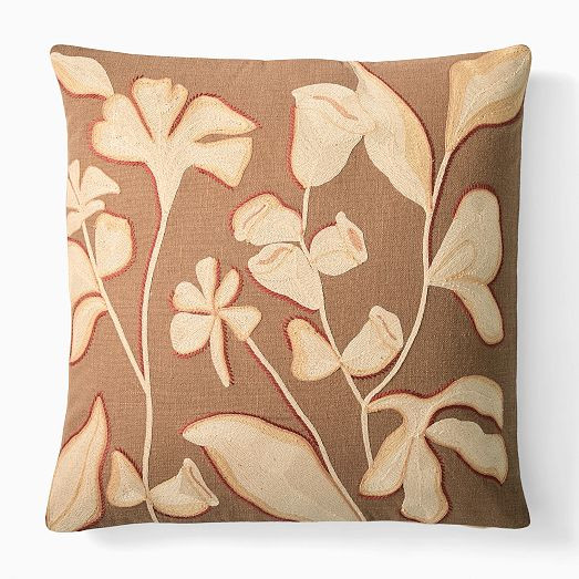 Crewel Garden Pillow Cover | West Elm (US)