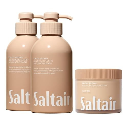 Saltair Santal Bloom Body Butter & Santal Bloom Body Wash 2pck Bundle | Amazon (US)