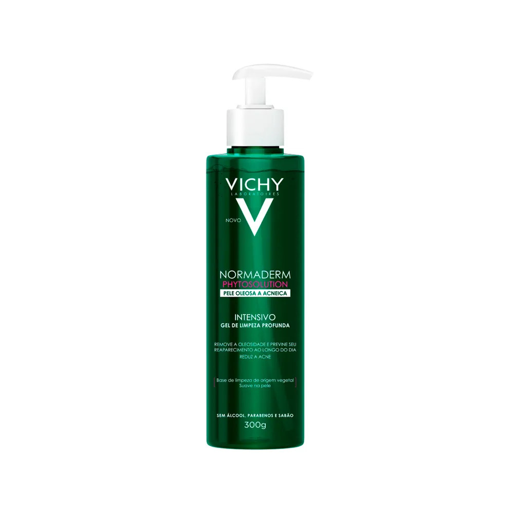 Gel Facial de Limpeza Profunda Vichy Normaderm Phytosolution Intensivo 300 g | Amobeleza (BR)