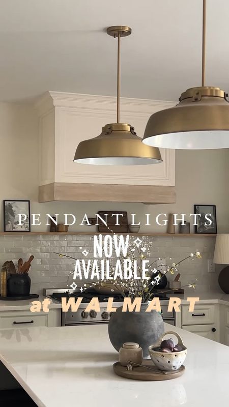 Kitchen Pendant Lights | gold pendant lights | modern pendant lights | transitional pendant lights | kitchen decor | kitchen styling | Walmart | Walmart finds 

#LTKfindsunder100 #LTKhome #LTKfindsunder50