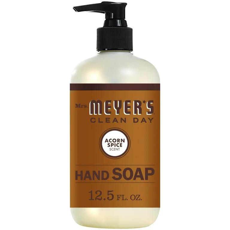 Mrs. Meyer's Clean Day Liquid Hand Soap, Acorn Spice Scent, 12.5  fl oz Bottle | Walmart (US)