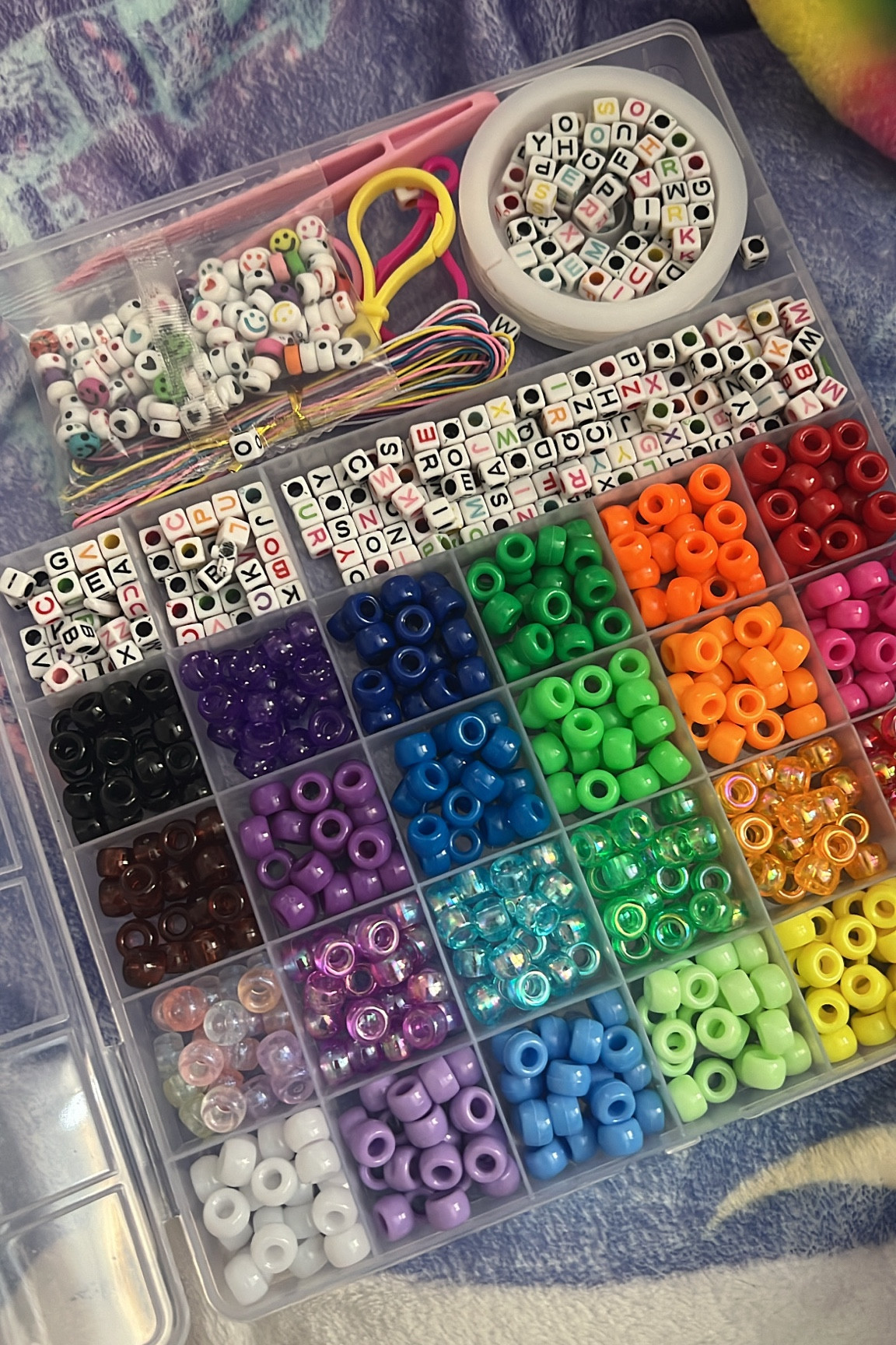 Summer activity idea: Pony bead bracelet making kit! Found it on Amazon

#LTKSaleAlert #LTKKids
