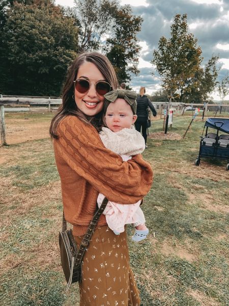 Neutral knits just like mommy🥰🍁Experiencing all the fun fall festivities with this girl is just the best! She smiled the whole time…until she fell asleep 😜

#LTKfamily #LTKSeasonal #LTKbaby
