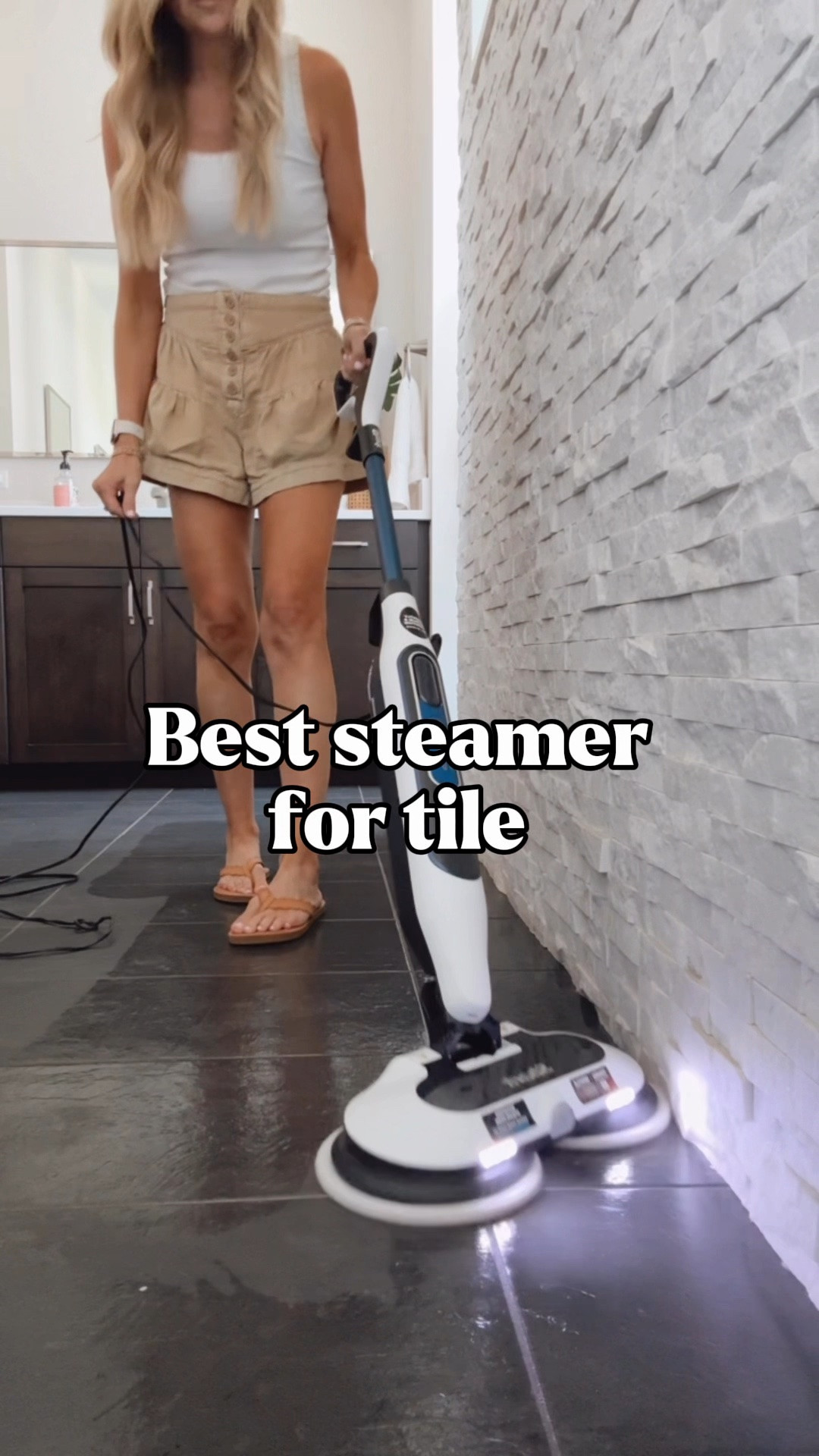The Shark floor steamer is a great investment for tile floors because it uses the power of steam to loosen stuck-on dirt, grime and everyday messes—without harsh chemicals. It’s quick, easy to use and leaves high-traffic floors feeling truly clean and refreshed.