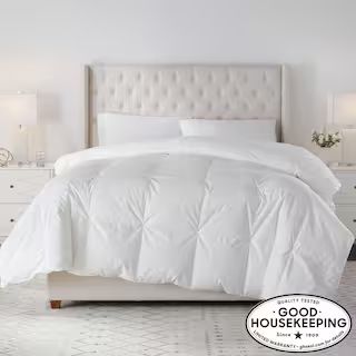 Home Decorators Collection Medium Weight White Twin Down Comforter HOM500CO60T | The Home Depot
