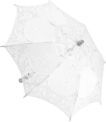 Fdit Mini Lace Umbrella Wedding Bridal Parasol Umbrella for Girl Party Decor Dancing Photography ... | Amazon (US)
