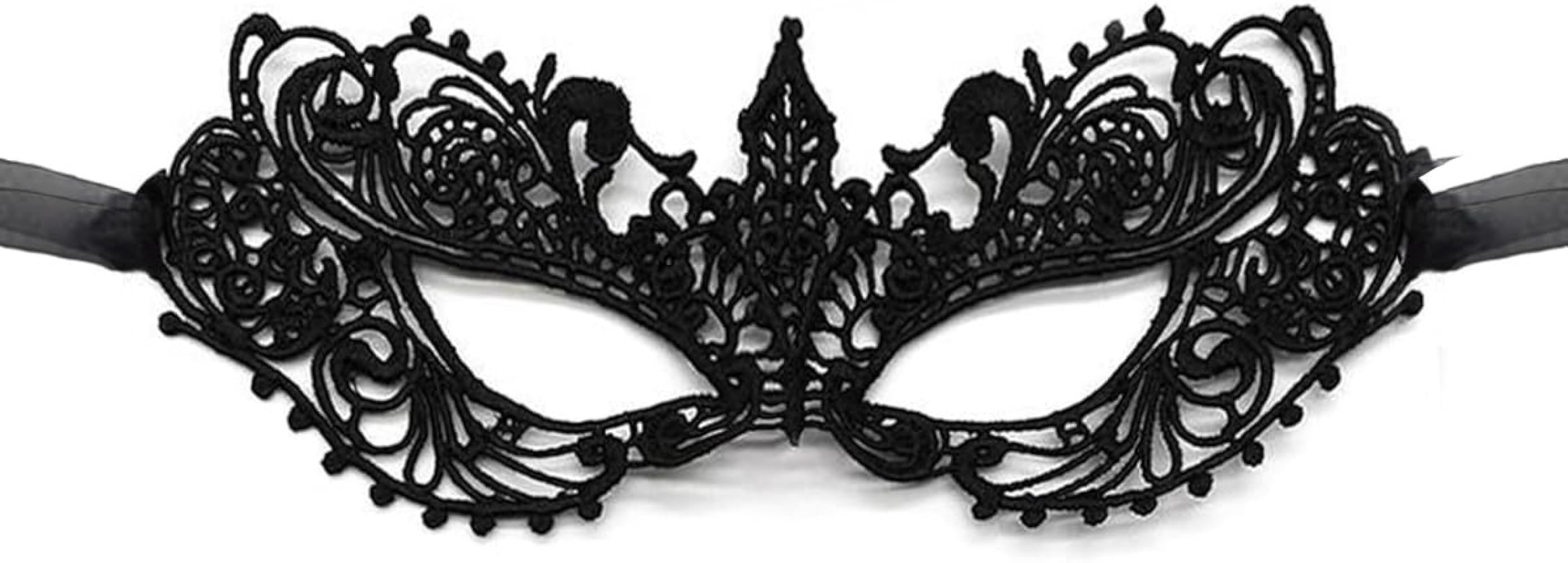 MYMENU Masquerade Mask for Women Venetian Lace Eye Masks For Party Prom Ball Costume Mardi Gras P... | Amazon (US)