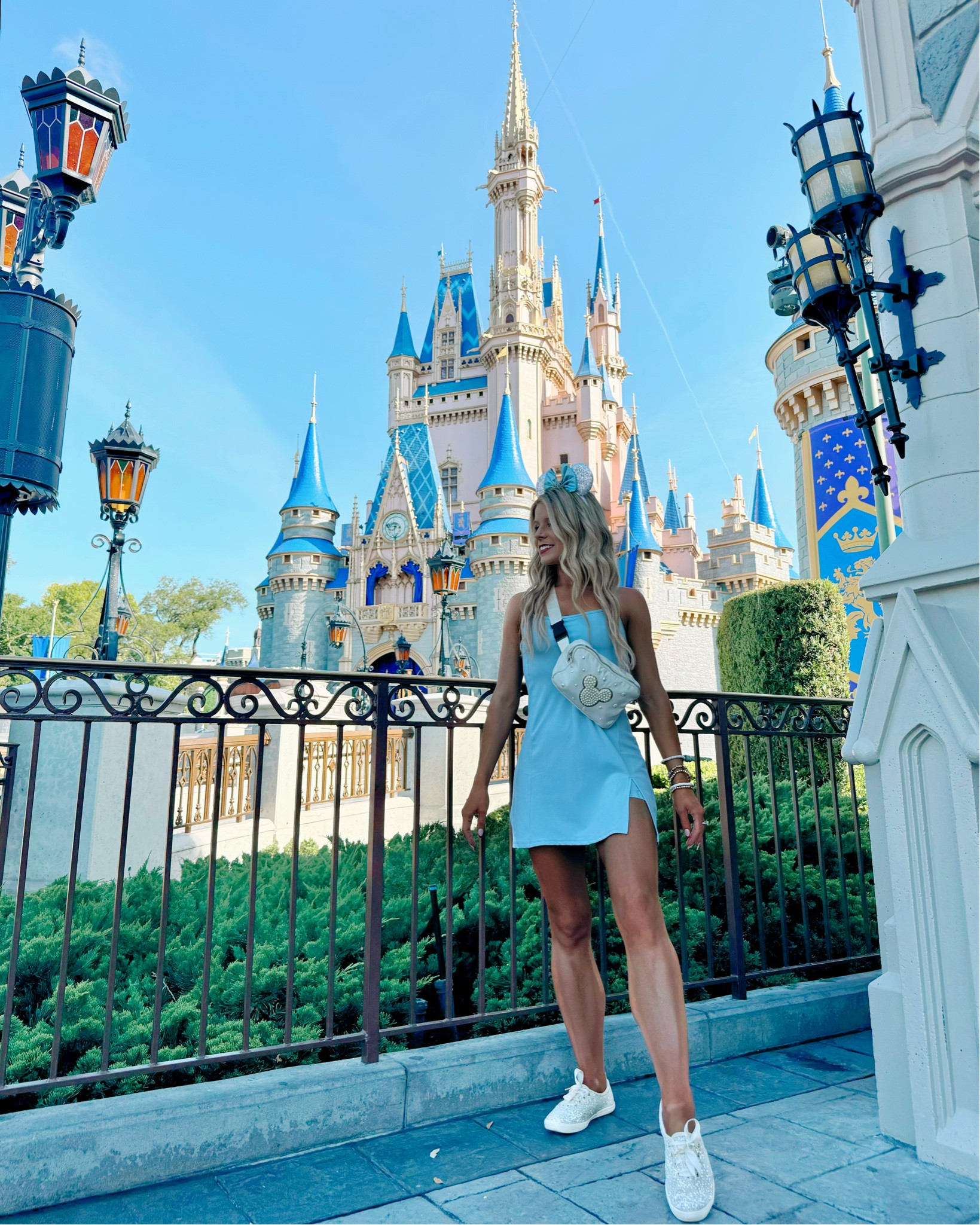 MAGIC KINGDOM- DISNEY OUTFIT to pack for your next vacation! 🏰✨ This Disney outfit is Cinderella inspired! 

Disney World Outfit, Disneyland Outfit, Disney Parks Outfit, Disney bonding, Magic Kingdom Outfit, Epcot, Animal Kingdom, Disney Vacation, Disney Trip, Travel Outfit


#LTKTravel #LTKFamily #LTKStyleTip