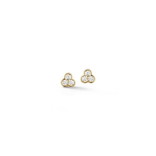 Liz Adams x DRD Diamond Trio Studs | Dana Rebecca Designs