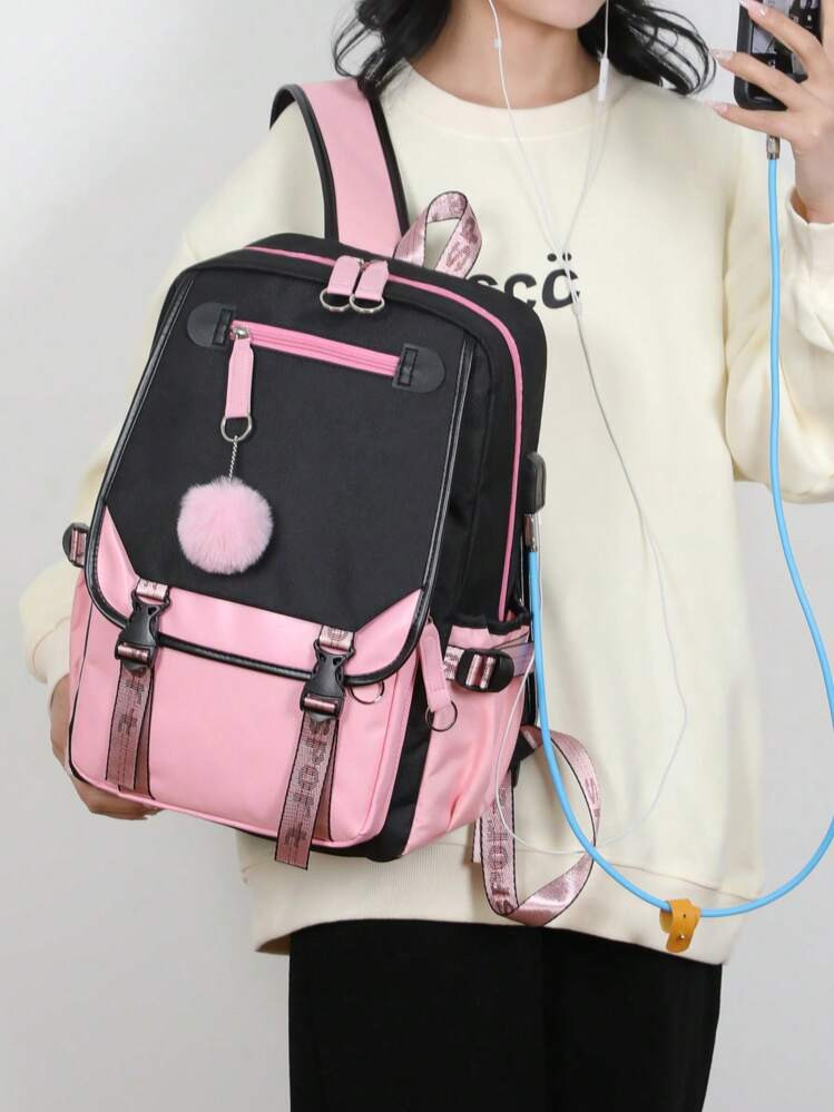 $17.47
$23.10
-24%
10% OFF For orders $49.00+
10% OFF For orders $49.00+

Join & save $0.87! Get 70% off CLUB fee now
Lightweight, Portable Multifunctional Student Backpack, Korean Travel Backpack, Graffiti Backpack, Large Capacity Shoulder Bag, For College Students, Fashionable Unisex Graffiti Shoulder Backpack School Backpack For Teen Boys And Girls Perfect For College, Junior High School, High School, Back To School, School Supplies, School Backpack, School Bag, Backpack For School
4.96
(100+)
#9 Bestseller
in Preppy Women Functional Backpacks

Color: Baby Pink


Qty:

 | SHEIN