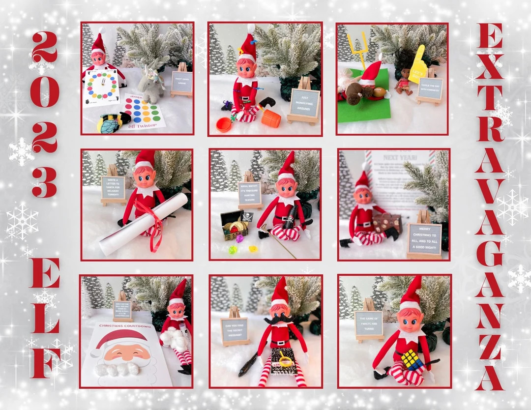 12 & 24 Days of Christmas 2023 Elf Kit Christmas Countdown - Etsy | Etsy (US)