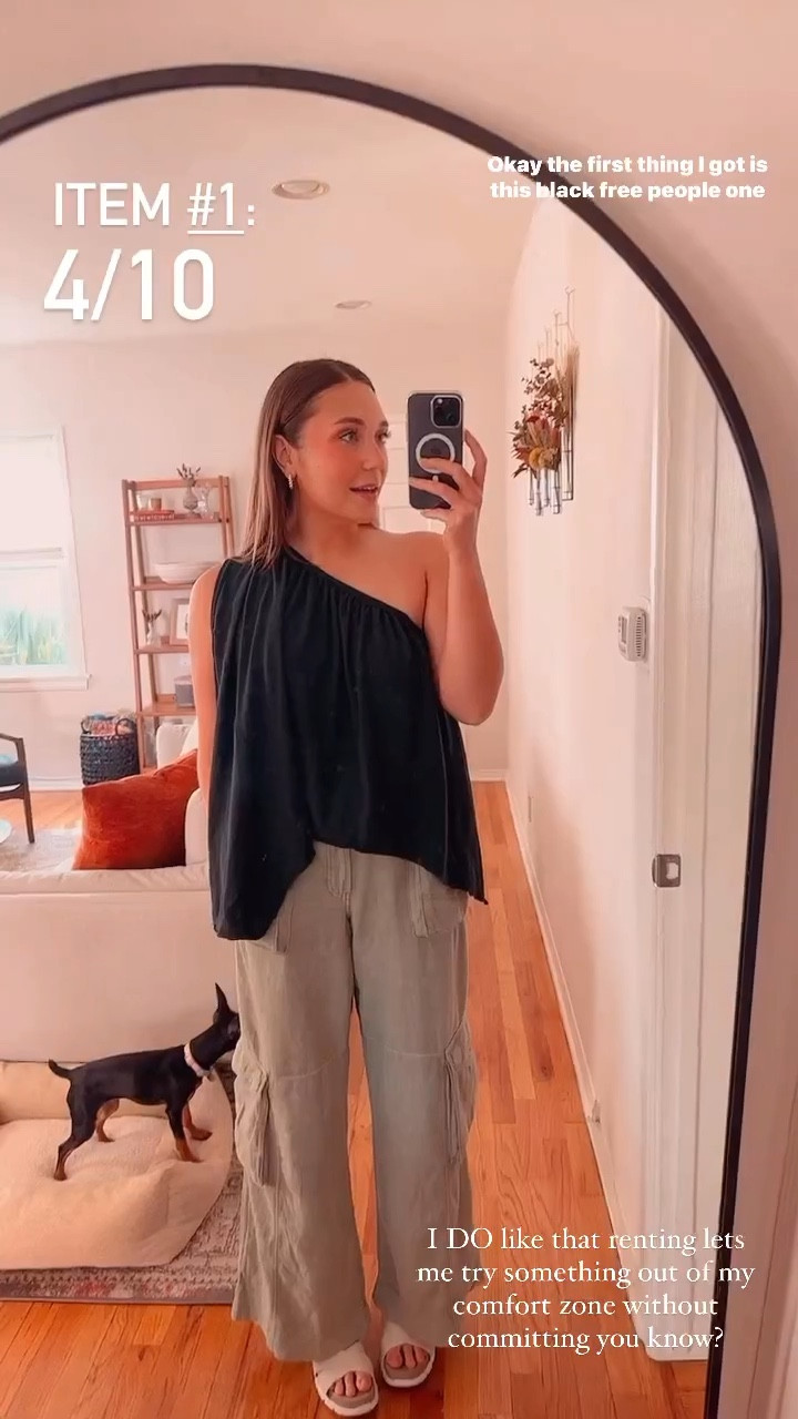Nuuly Rental - One-shoulder top 

#LTKFind #LTKstyletip
