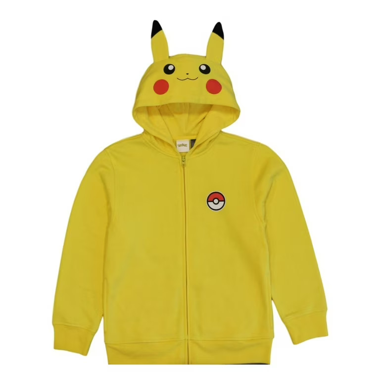 Pokemon Boys' Pikachu Costume Hoodie (Little Boys & Big Boys) | Walmart (US)