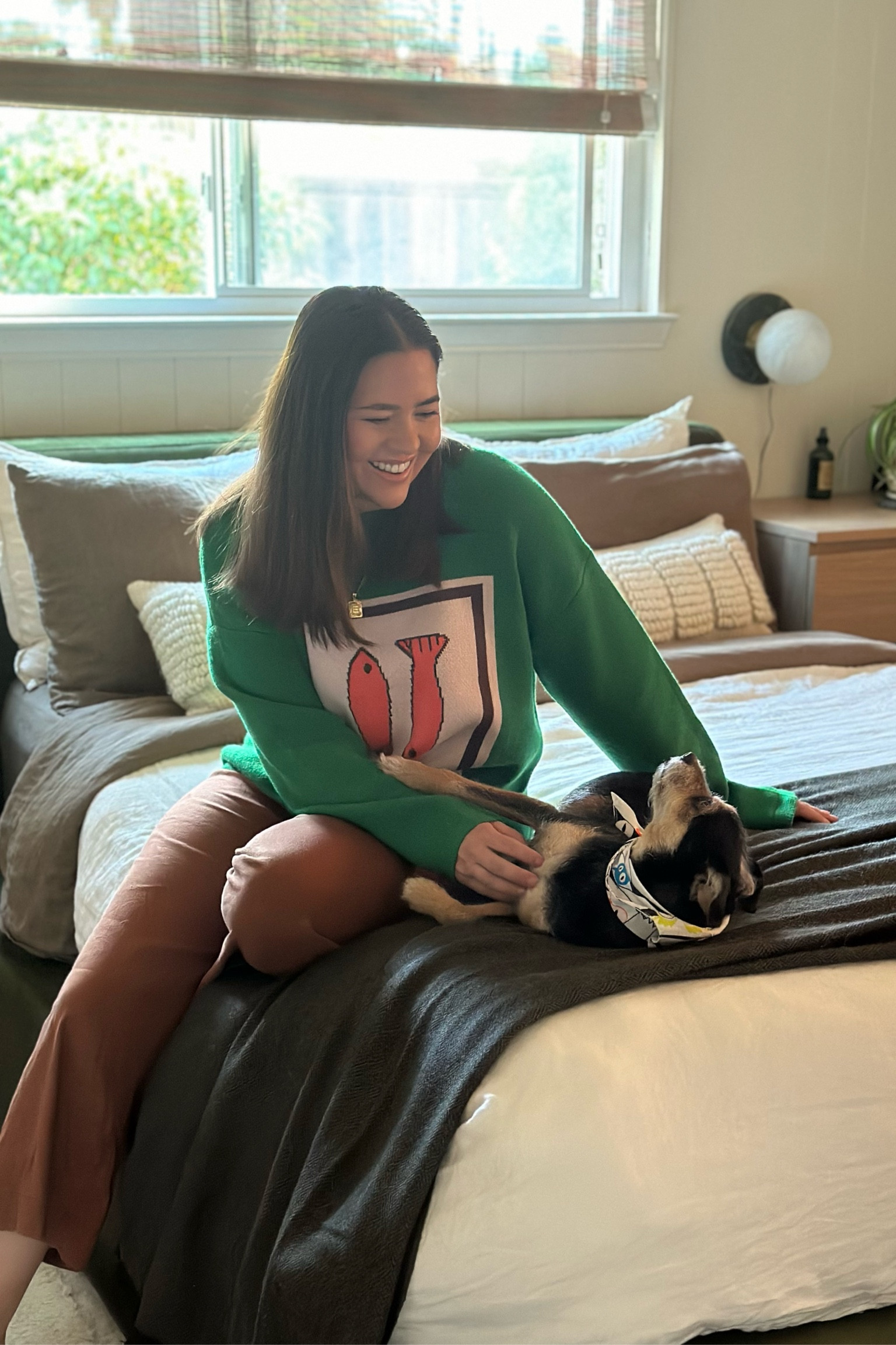 Modern bedroom retreat reveal ~ modern olive platform bed 

#LTKStyleTip #LTKHome