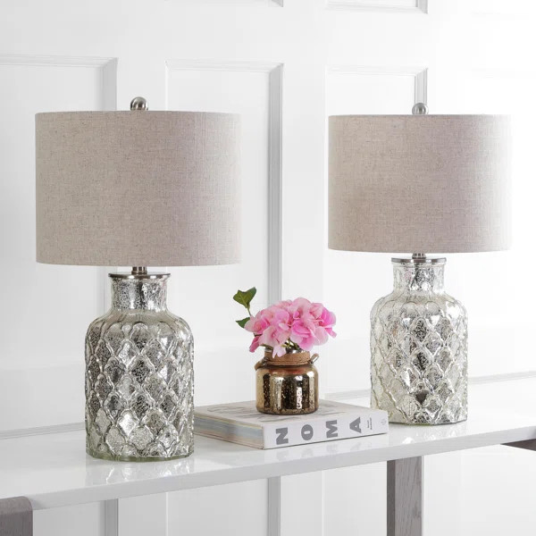 Gilles 25" Table Lamp Set (Set of 2) | Wayfair North America