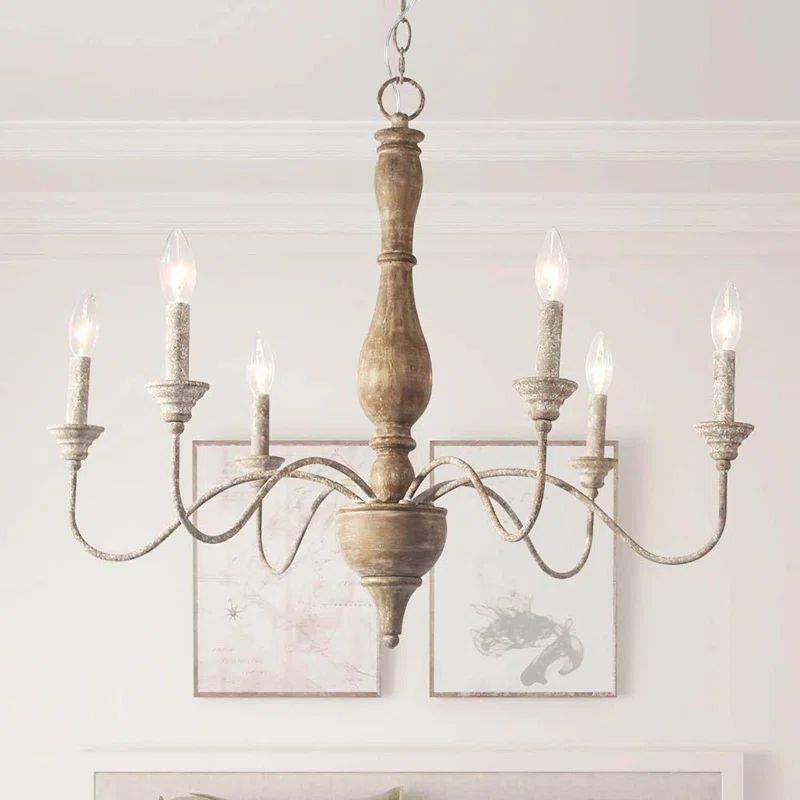 Marcus 6 - Light Dimmable Classic / Traditional Chandelier | Wayfair North America