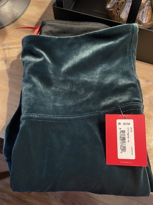 spanx velvet leggings medium green nwt | eBay US