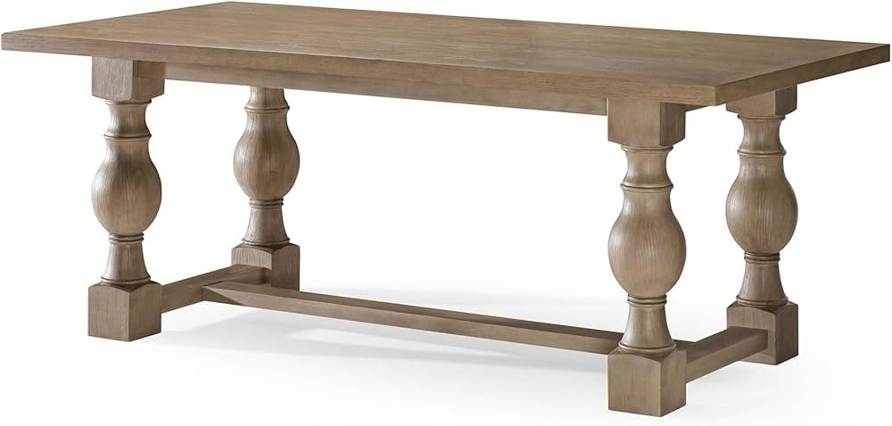 Maven Lane Leon Traditional Rectangle Wooden Dining Table for Modern Home Kitchen or Large Dinett... | Amazon (US)